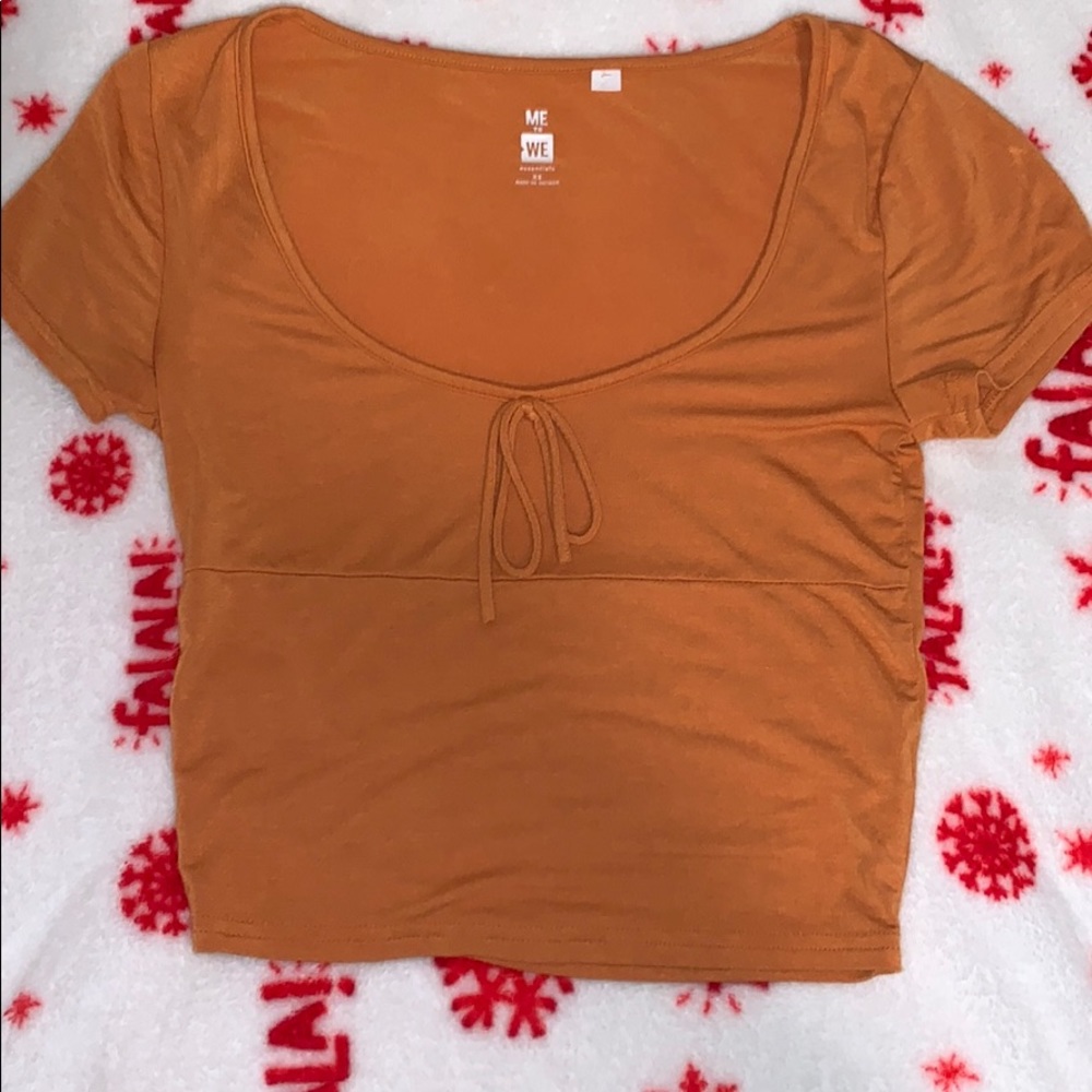 Orange/ brown crop